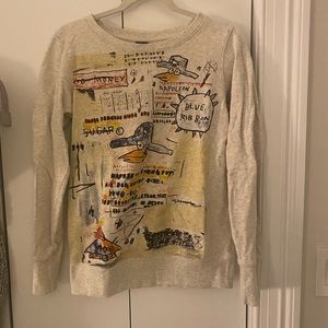 SPRZ x Jean Michel Basquiat crewneck sweater